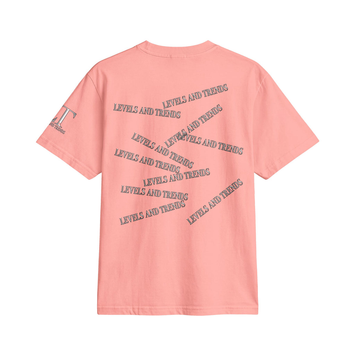 Levels and trends Active Unisex T‑Shirt — Minimal White Athletic Tee