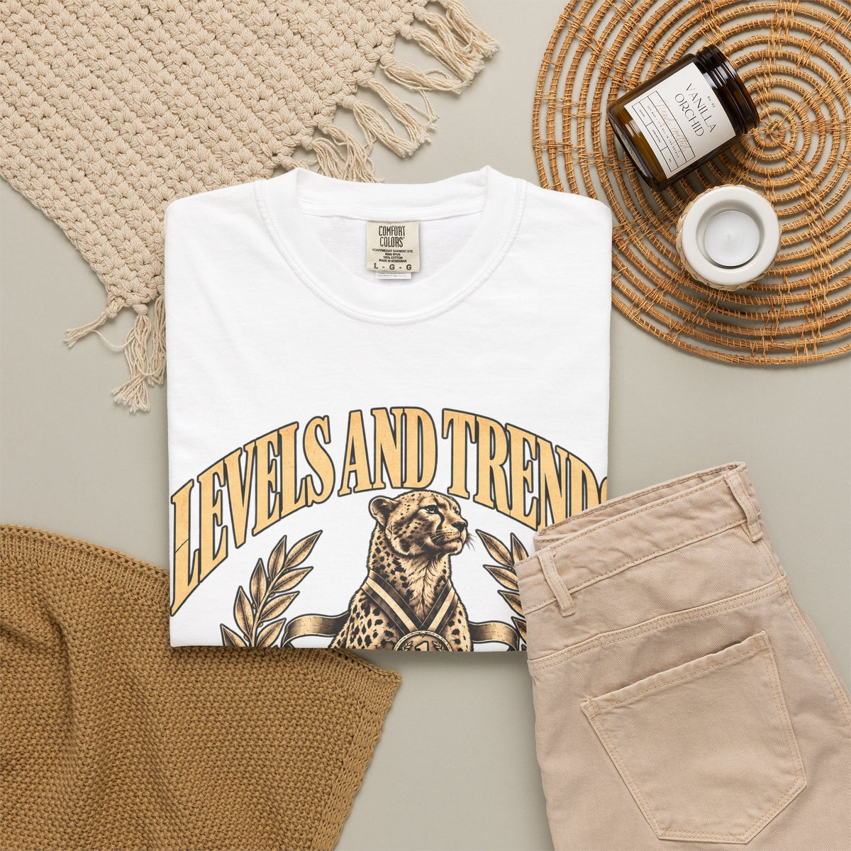Levels and Trends "The Goal Is to Never Stop" Graphic T-Shirt