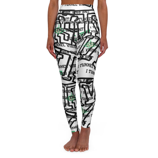 ITV’s-Stylish High Waisted Yoga Leggings - Inspirational Workout Tights, Activewear, Fitness Gear, Yoga Pants, Sporty Fashion