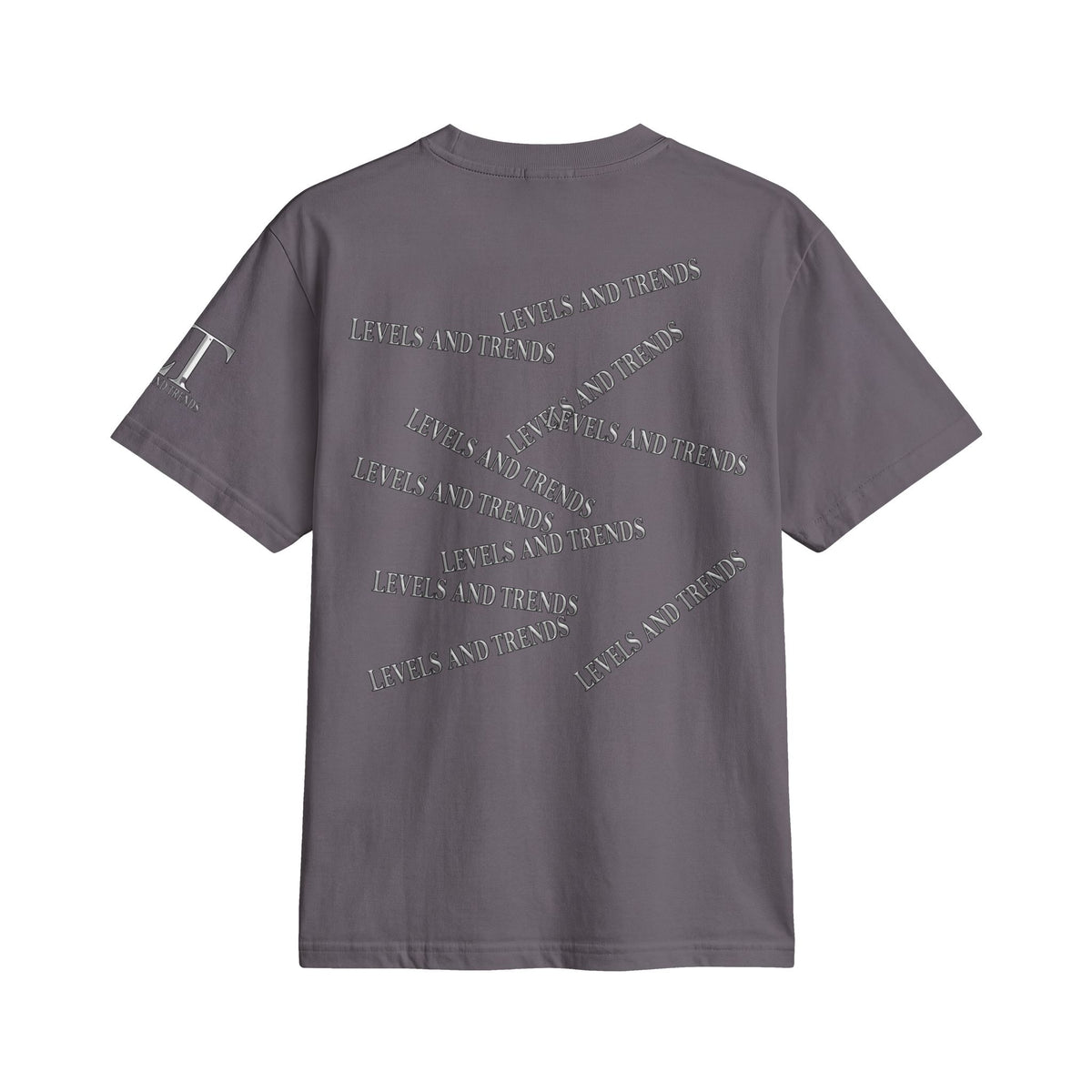 Levels and trends Active Unisex T‑Shirt — Minimal White Athletic Tee