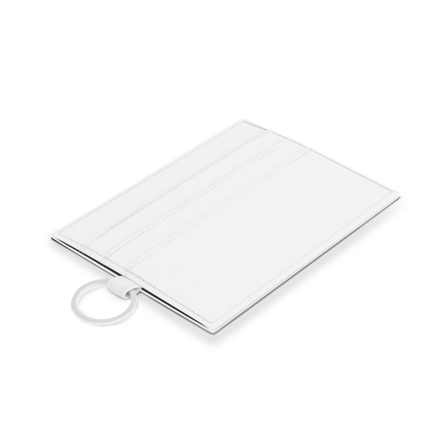Cherish fabulous things -Makeup Pattern Saffiano Leather Card Holder — 'Cherish the Fabulous Things'