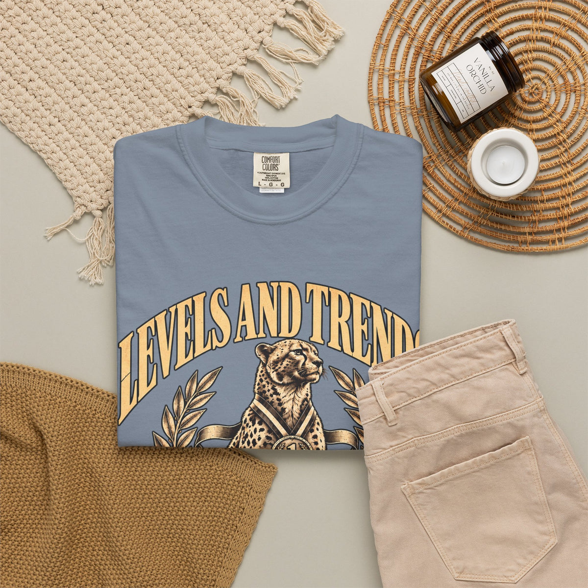 Levels and Trends "The Goal Is to Never Stop" Graphic T-Shirt