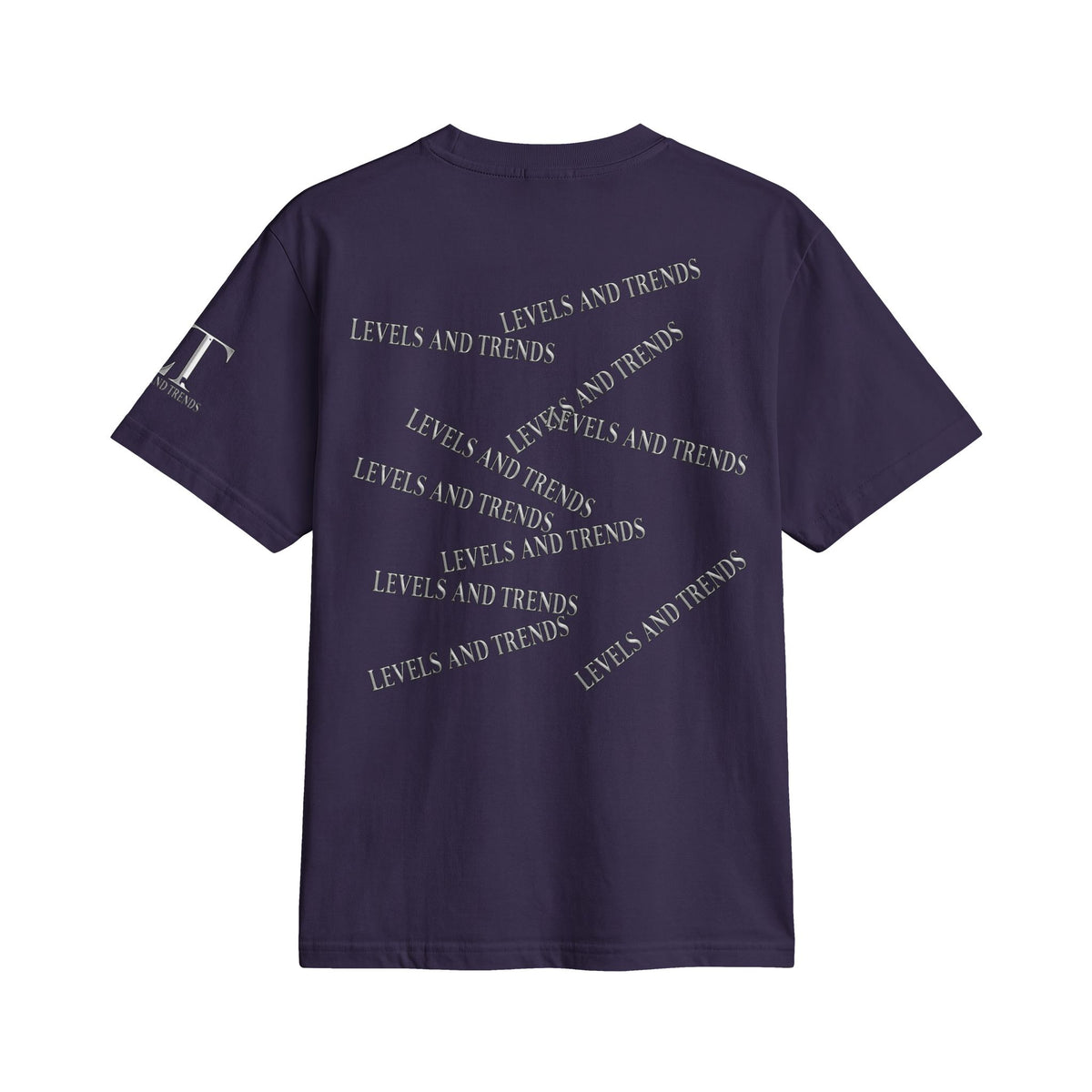 Levels and trends Active Unisex T‑Shirt — Minimal White Athletic Tee
