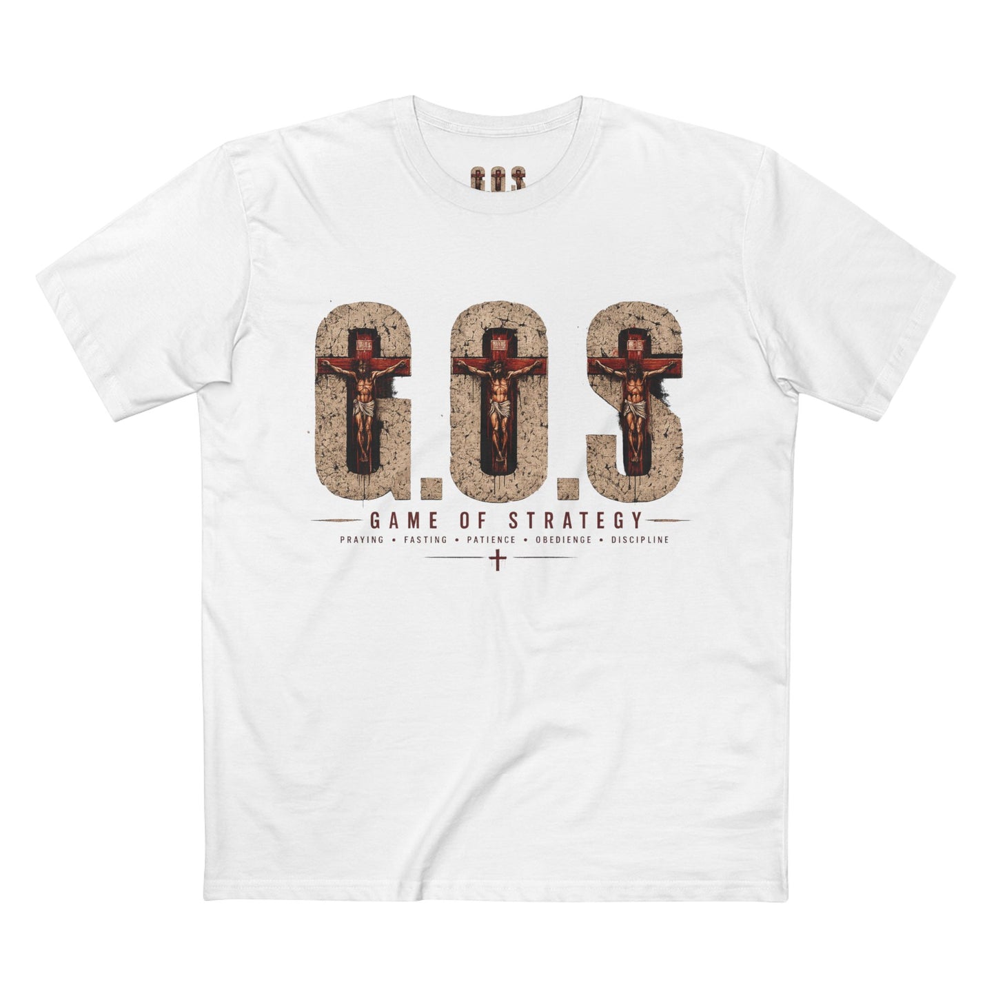 Game of Strategy Chess T-Shirt — Vintage Crossboard Graphic Tee
