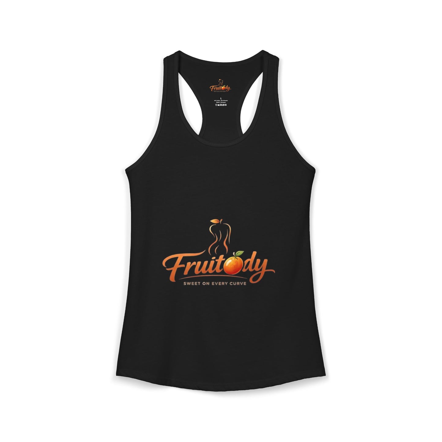 Women's Fruitody orange Racerback Tank