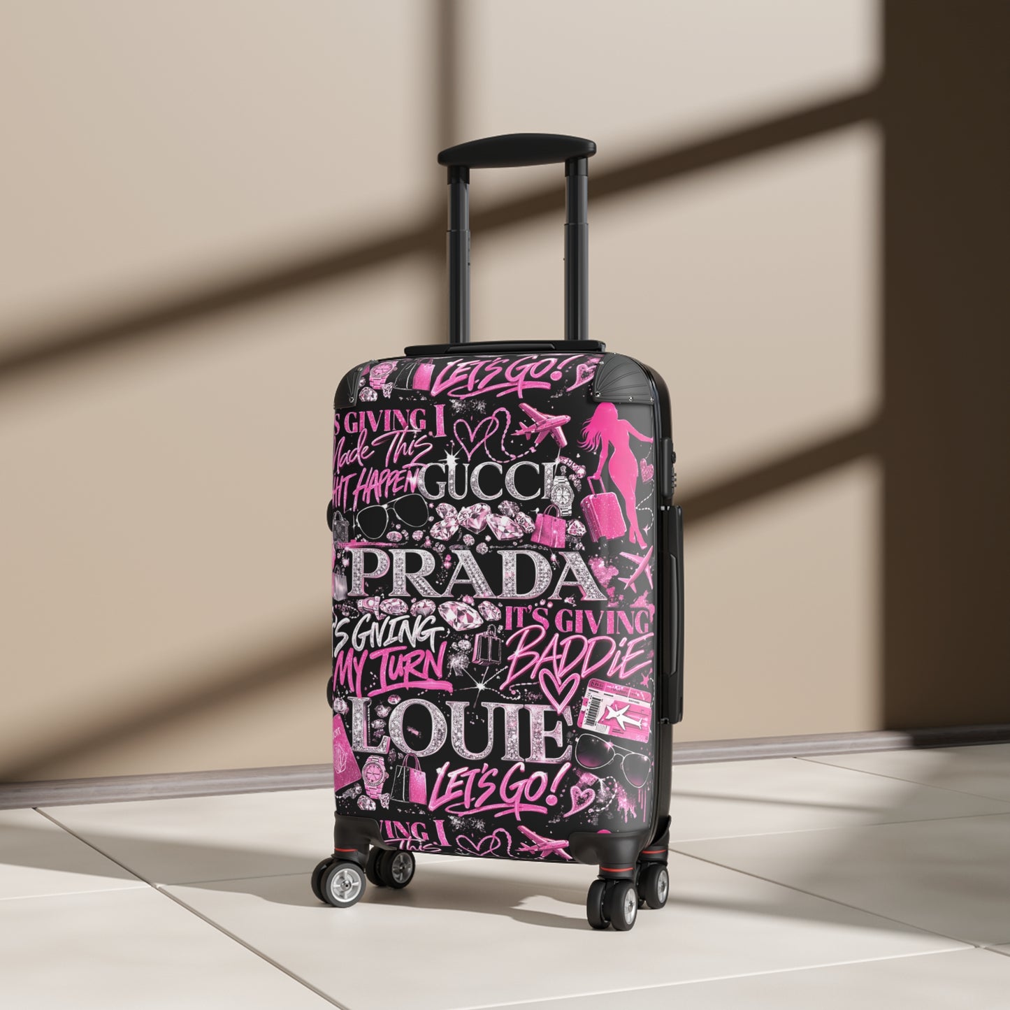 Graffiti pink - Suitcase