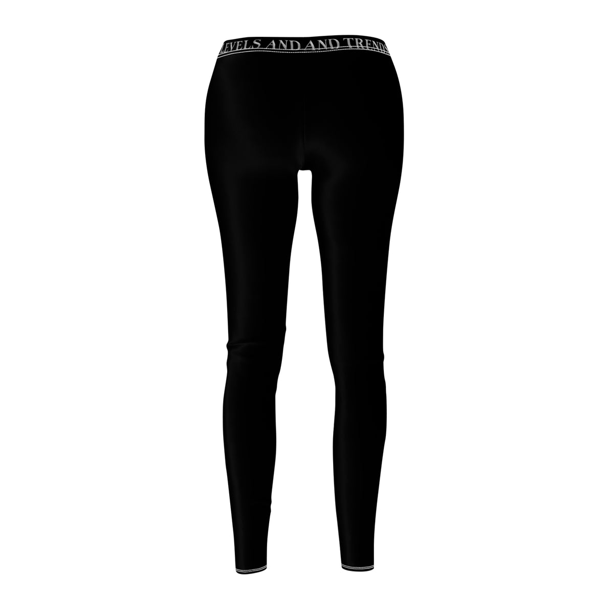 Black Levels and Trends Leggings — All-Over Printed Casual Women's Leggings