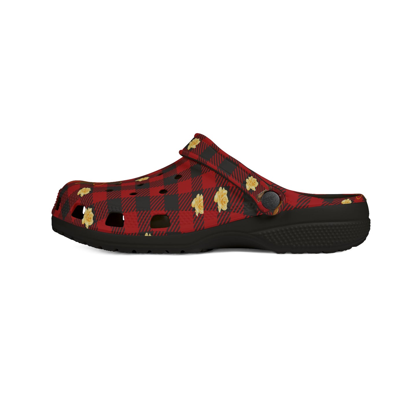 Divas Mission red-Holiday crocs Comfort Shoes, Festive Footwear, Casual Everyday Slip-Ons, Comfortable Home Footwear