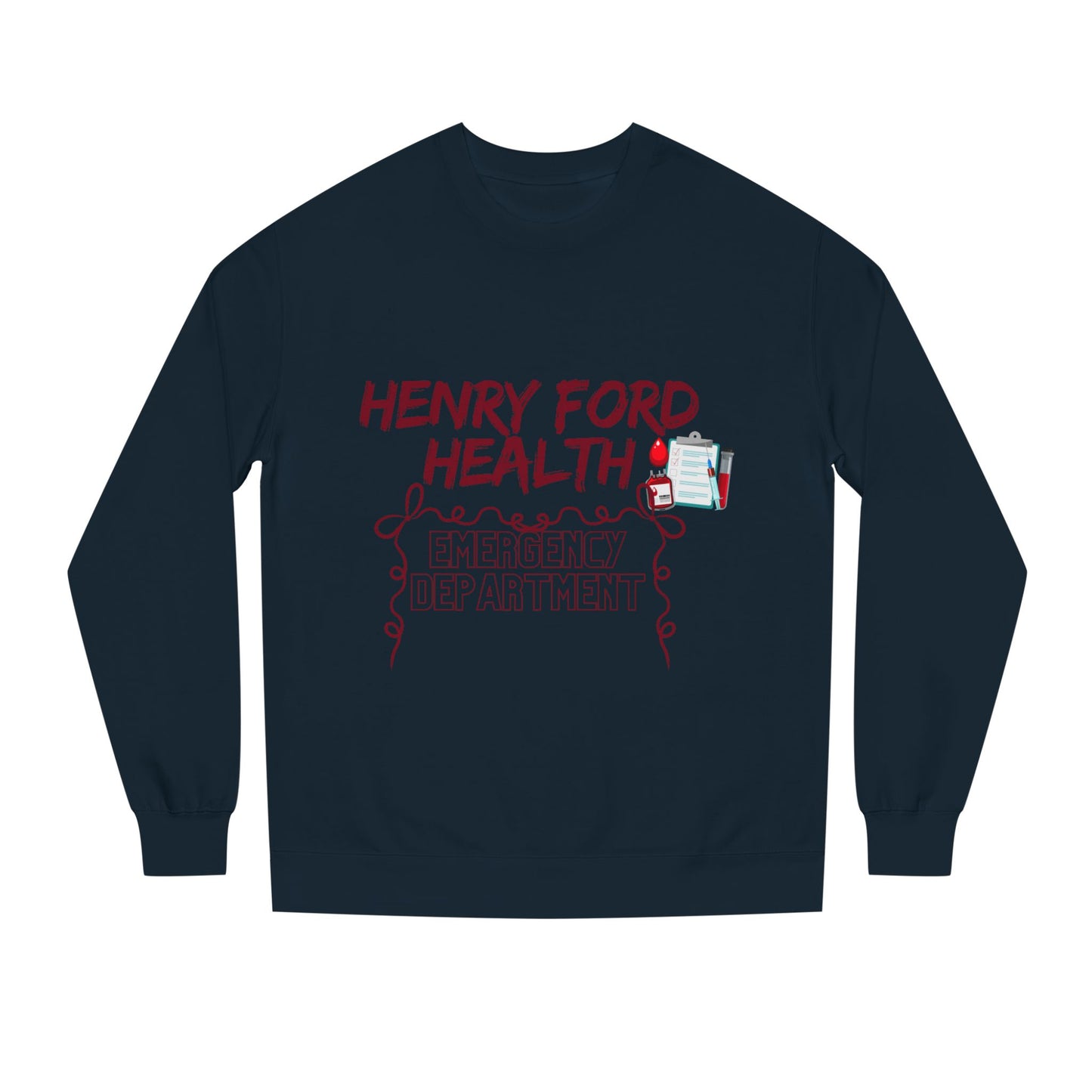 Vinetta Henry Ford Health Unisex Crew Neck Sweatshirt, Comfortable Sweater, Gift for Healthcare Workers, Casual Wear, Inspirational Apparel, [...]