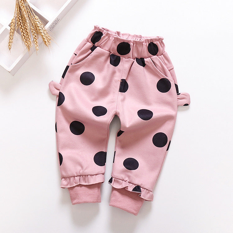 Polka Dot Trousers for Babies