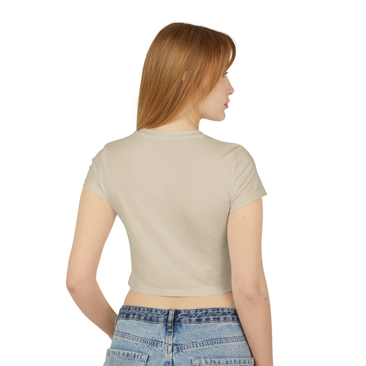 Fruitody Women's Crop Tee — kiwi Fruit Logo Casual Summer Top