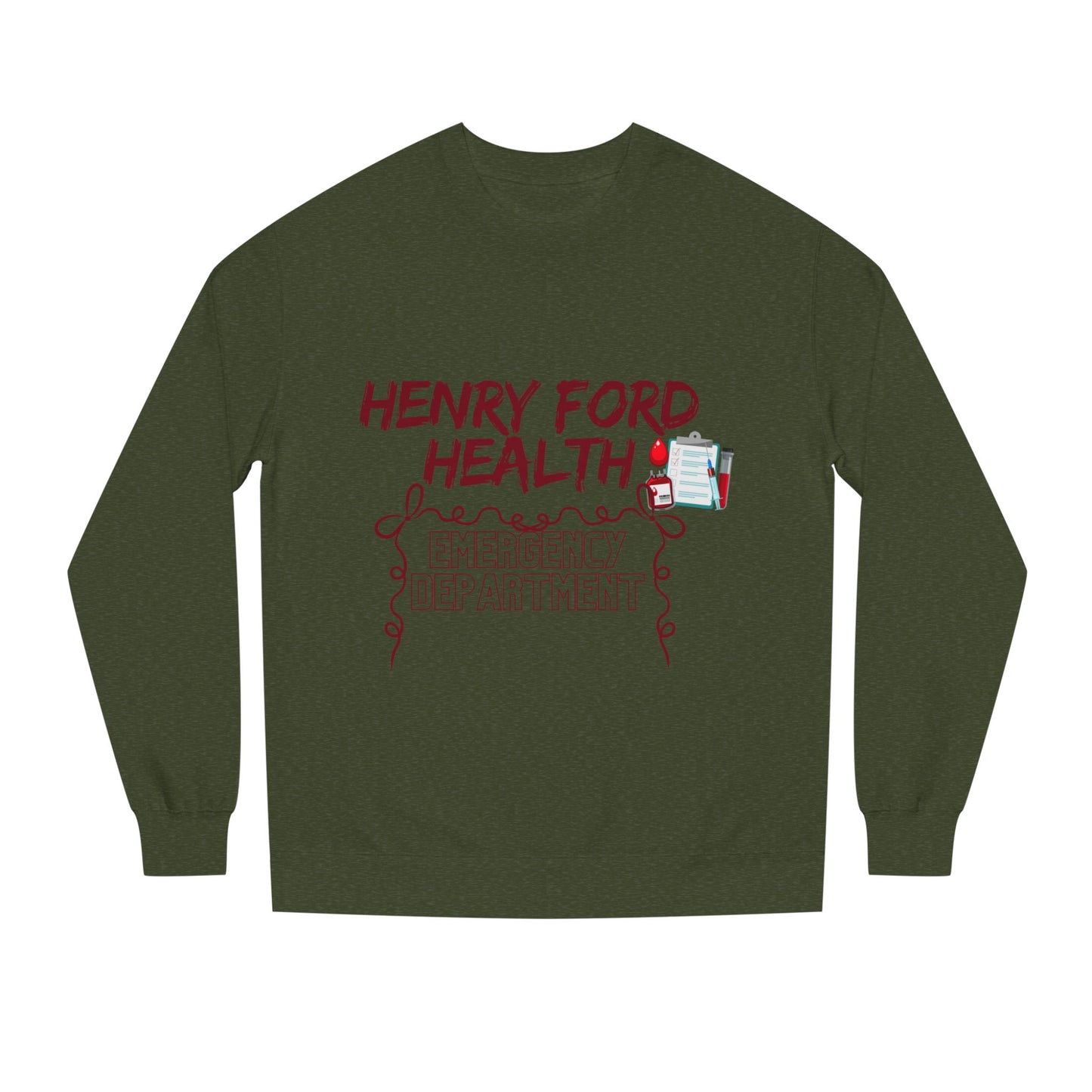 Vinetta Henry Ford Health Unisex Crew Neck Sweatshirt, Comfortable Sweater, Gift for Healthcare Workers, Casual Wear, Inspirational Apparel, [...]