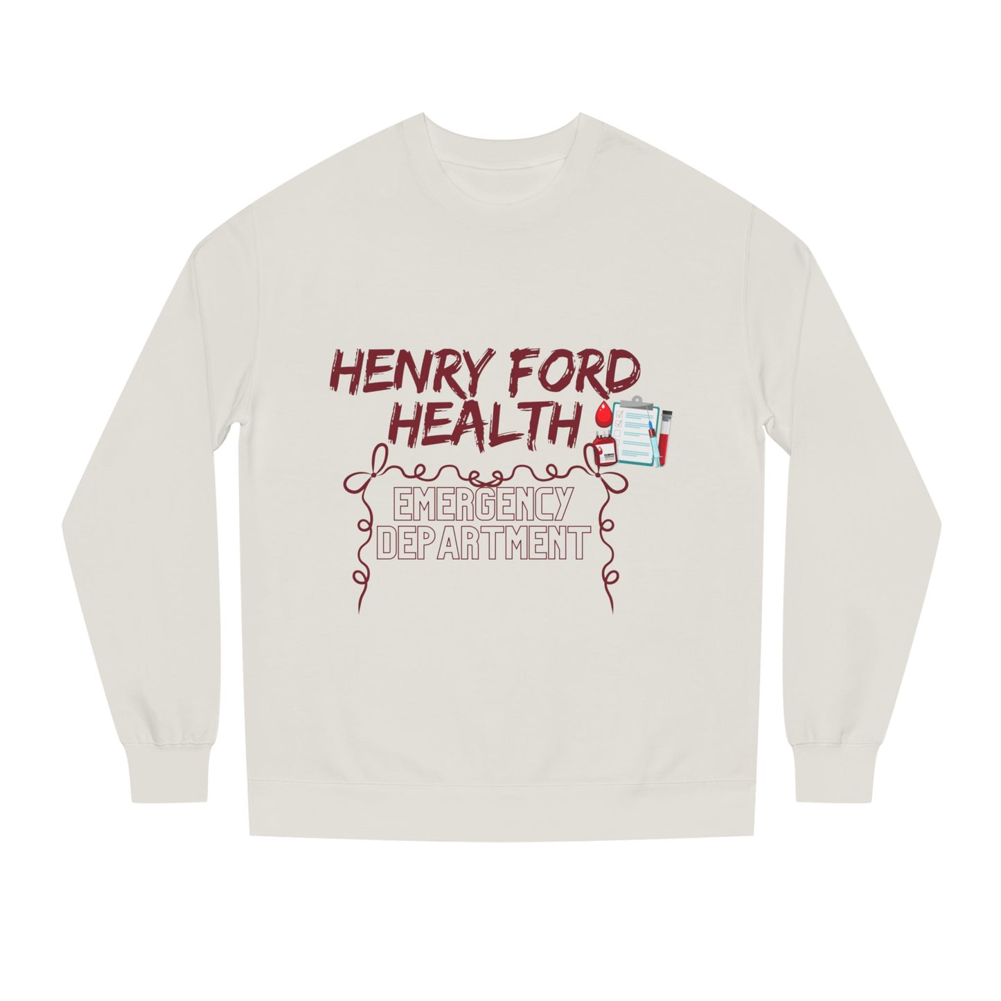 Vinetta Henry Ford Health Unisex Crew Neck Sweatshirt, Comfortable Sweater, Gift for Healthcare Workers, Casual Wear, Inspirational Apparel, [...]