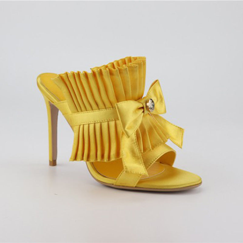 Plus Size Women's Summer Stiletto High Heel Sandals