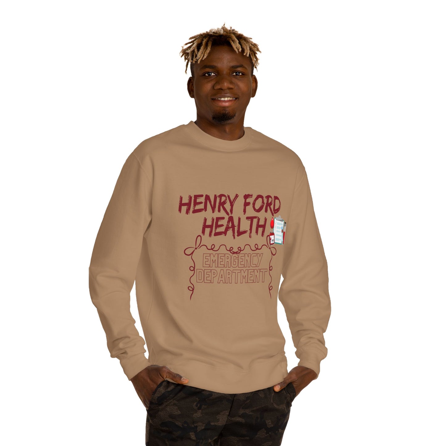 Vinetta Henry Ford Health Unisex Crew Neck Sweatshirt, Comfortable Sweater, Gift for Healthcare Workers, Casual Wear, Inspirational Apparel, [...]