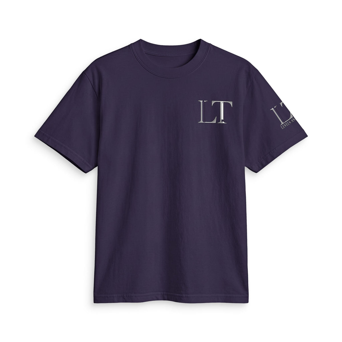 Levels and trends Active Unisex T‑Shirt — Minimal White Athletic Tee