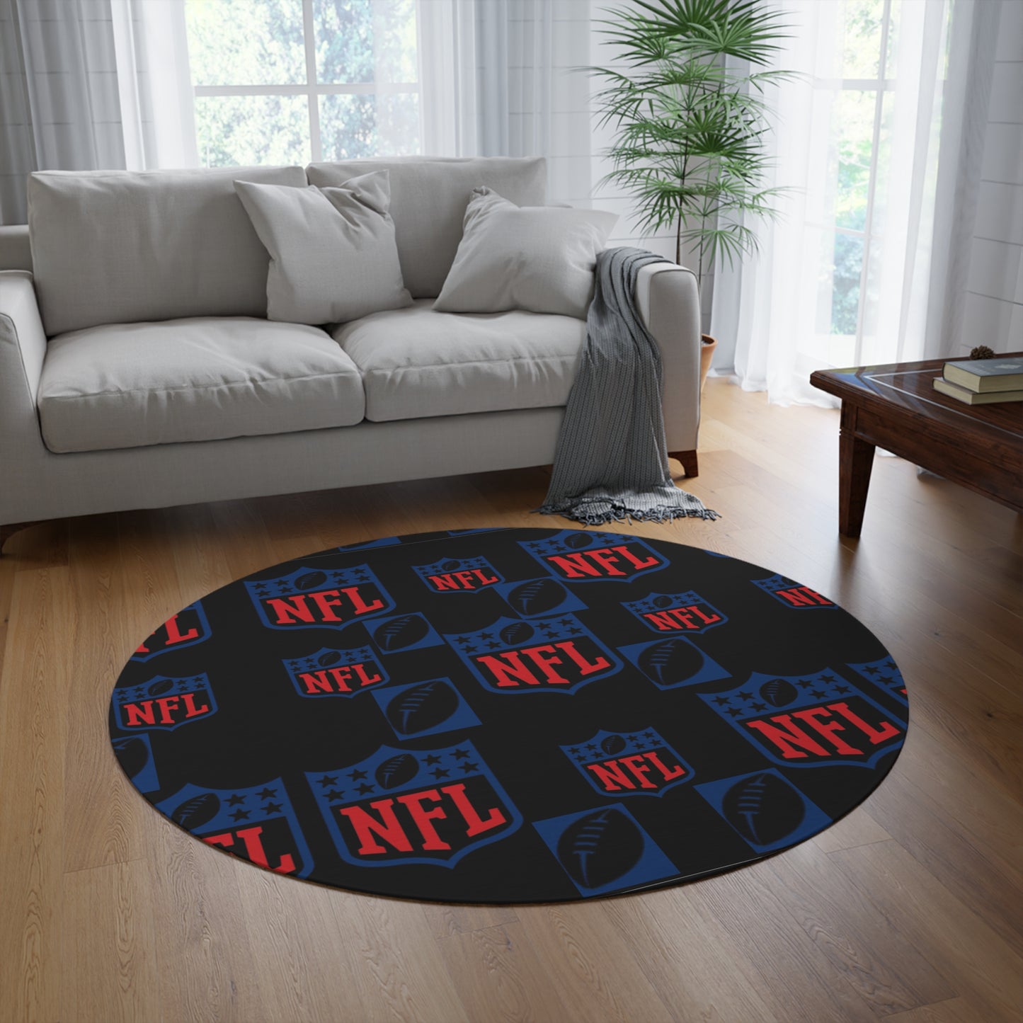 Sports- Round Rug