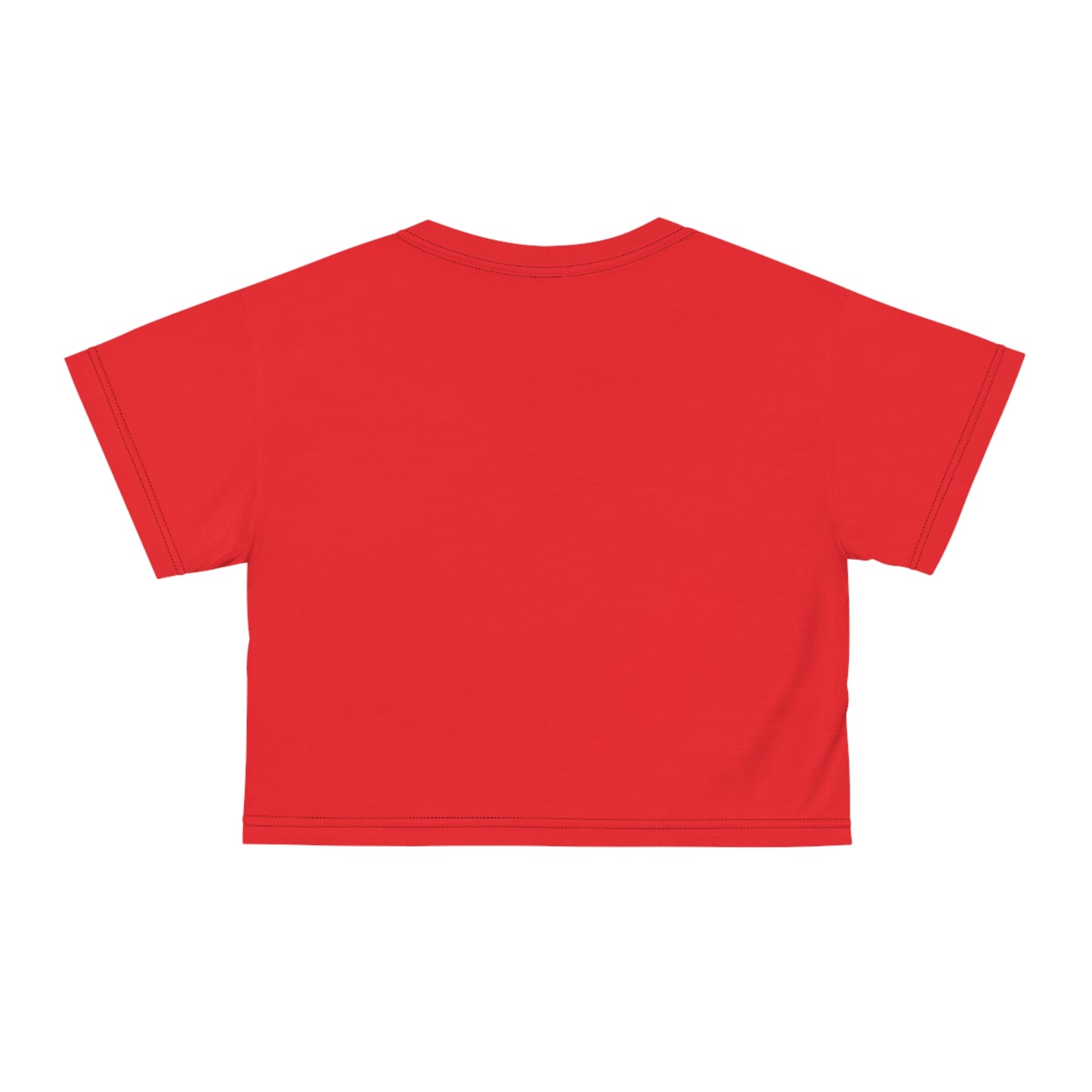 And it worked out Crop Tee — Bold Color Brush Script Feminine Pride Top