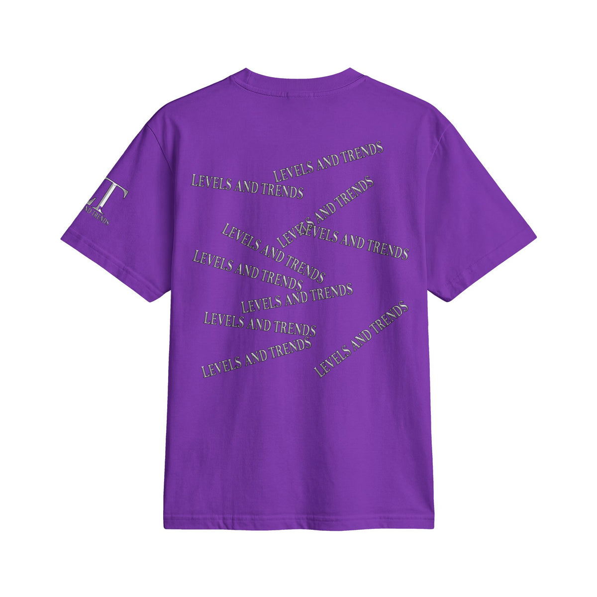 Levels and trends Active Unisex T‑Shirt — Minimal White Athletic Tee