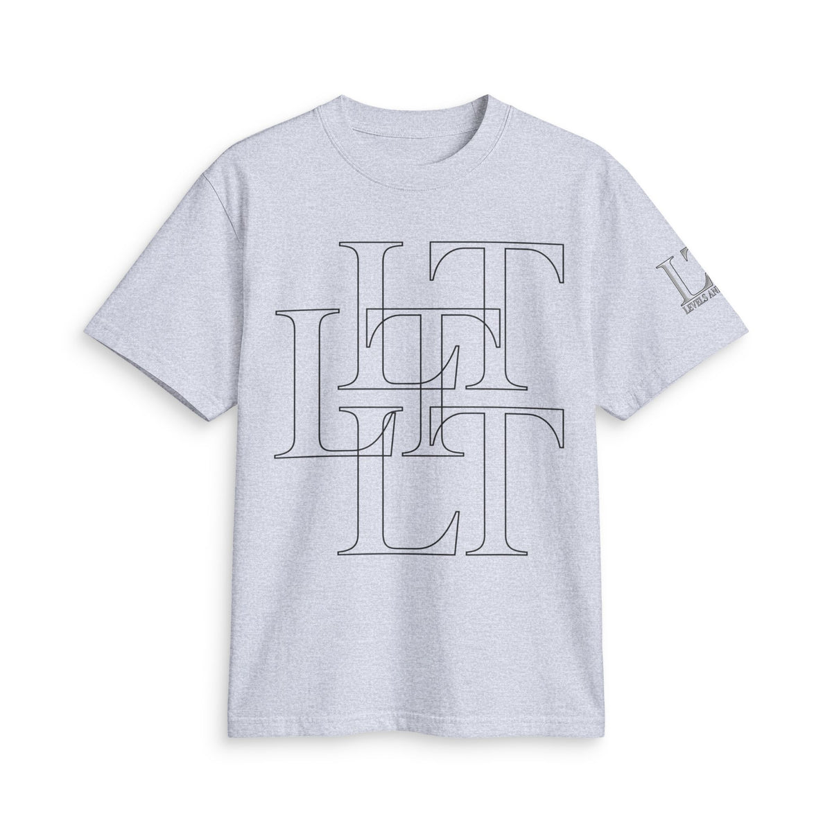 Levels and trends Active Unisex T‑Shirt — Minimal White Athletic Tee