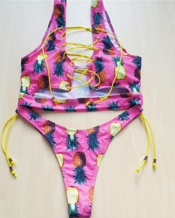 Women's Sexy Printed Bikini Separate Swimsuit
