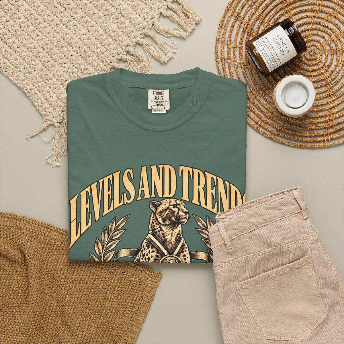 Levels and Trends "The Goal Is to Never Stop" Graphic T-Shirt
