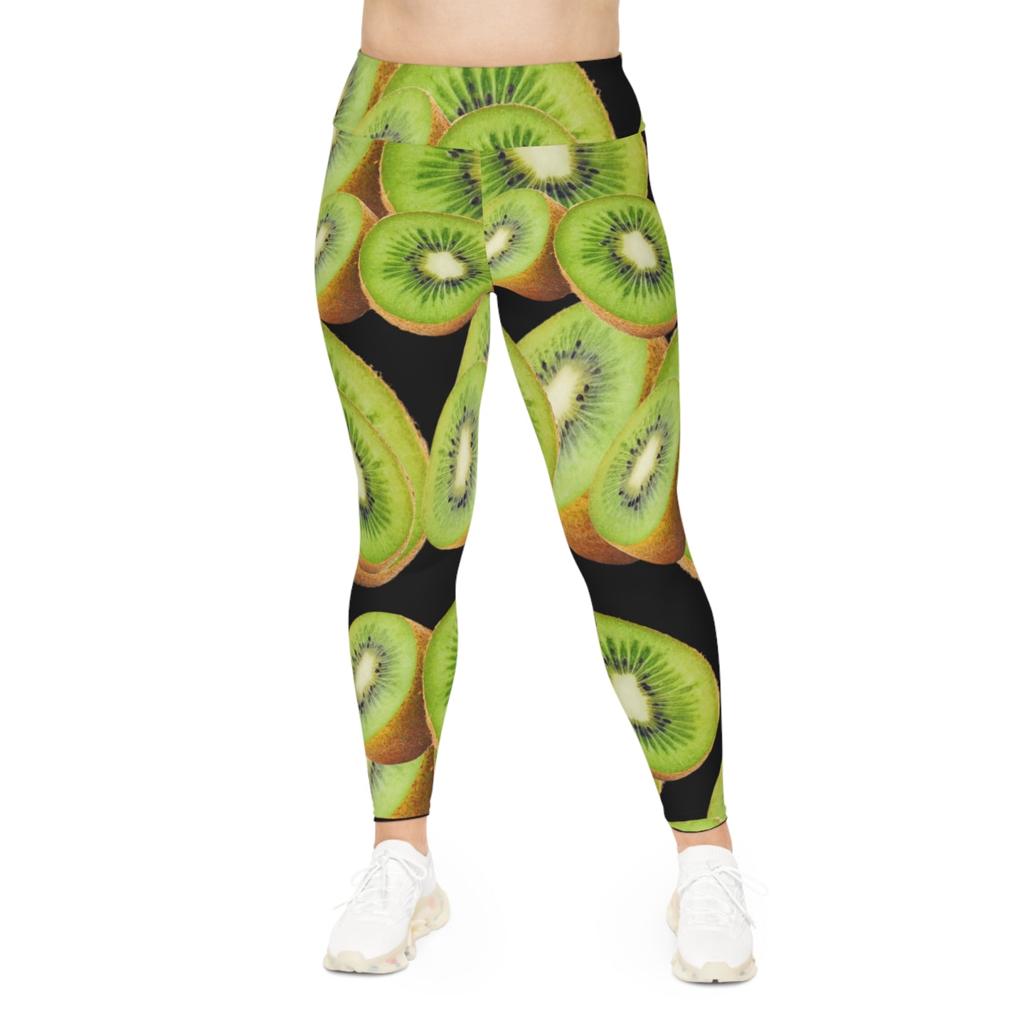 Plus Size  FRUITODY kiwi -Leggings