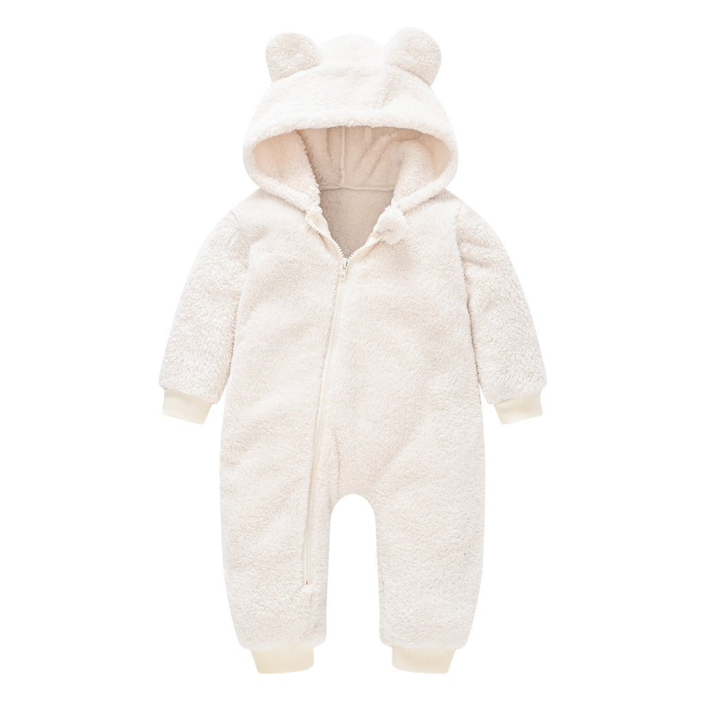 Cute Wool Sweater Jumpsuit for Babies