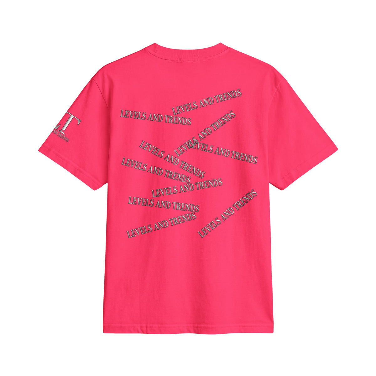 Levels and trends Active Unisex T‑Shirt — Minimal White Athletic Tee