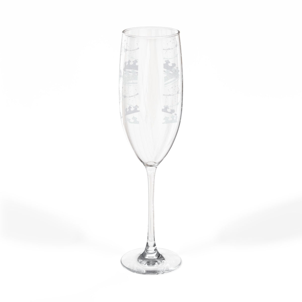 Luxury Leo Engraved 8oz Champagne Flute – Celebration Toast Glass