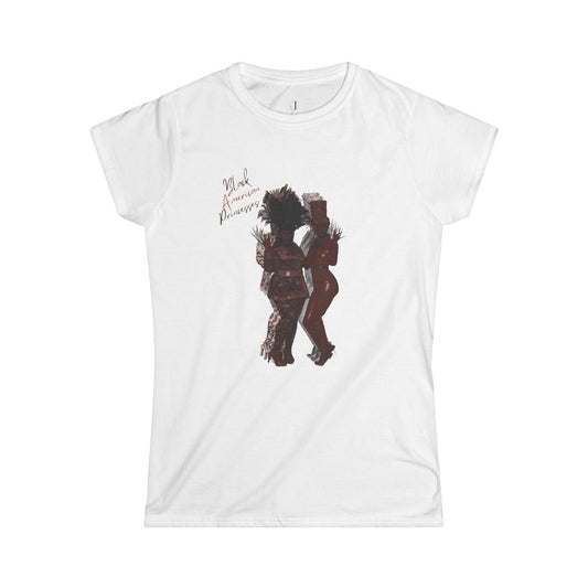 Baps brown Women's Softstyle Tee