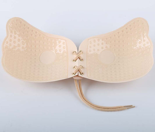 Invisible Silicone Bra with Wings for Wedding Dresses