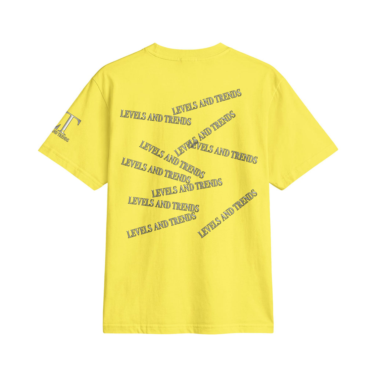 Levels and trends Active Unisex T‑Shirt — Minimal White Athletic Tee