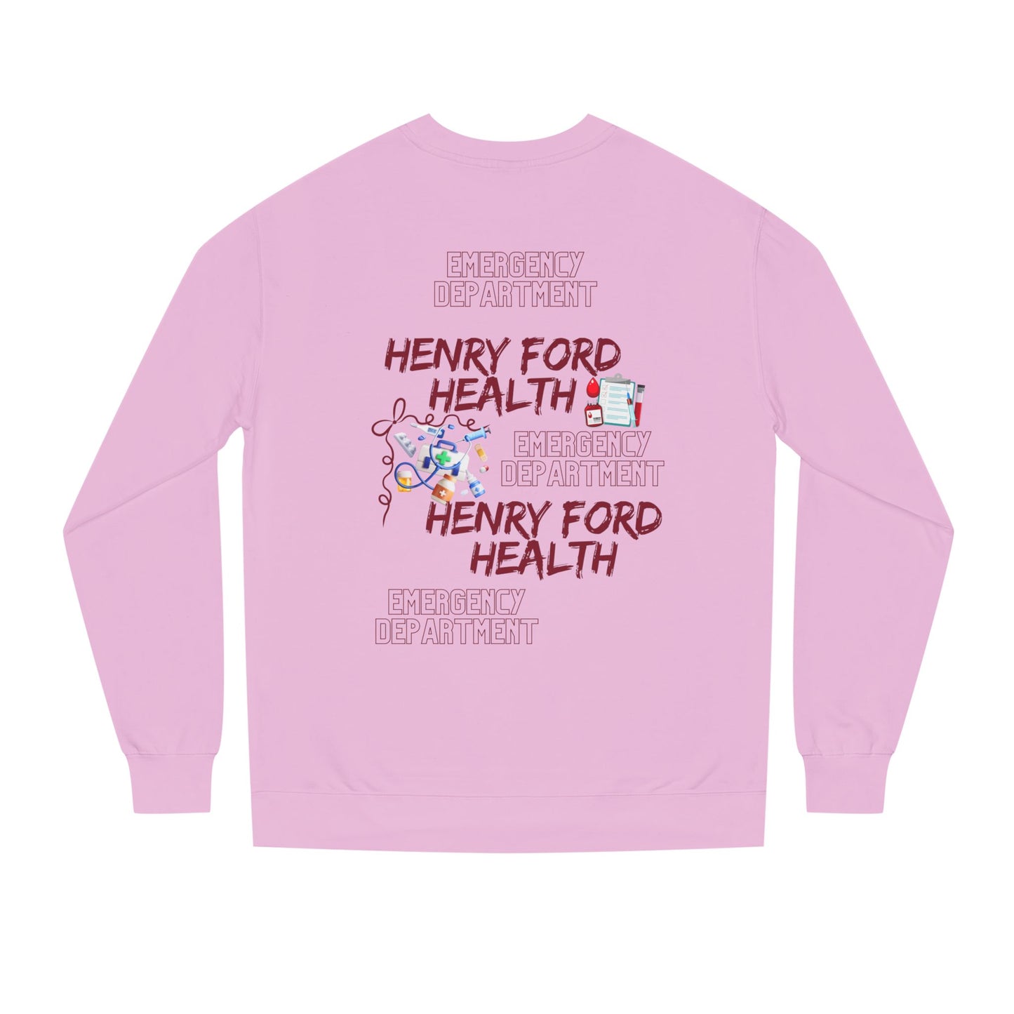 Vinetta Henry Ford Health Unisex Crew Neck Sweatshirt, Comfortable Sweater, Gift for Healthcare Workers, Casual Wear, Inspirational Apparel, [...]