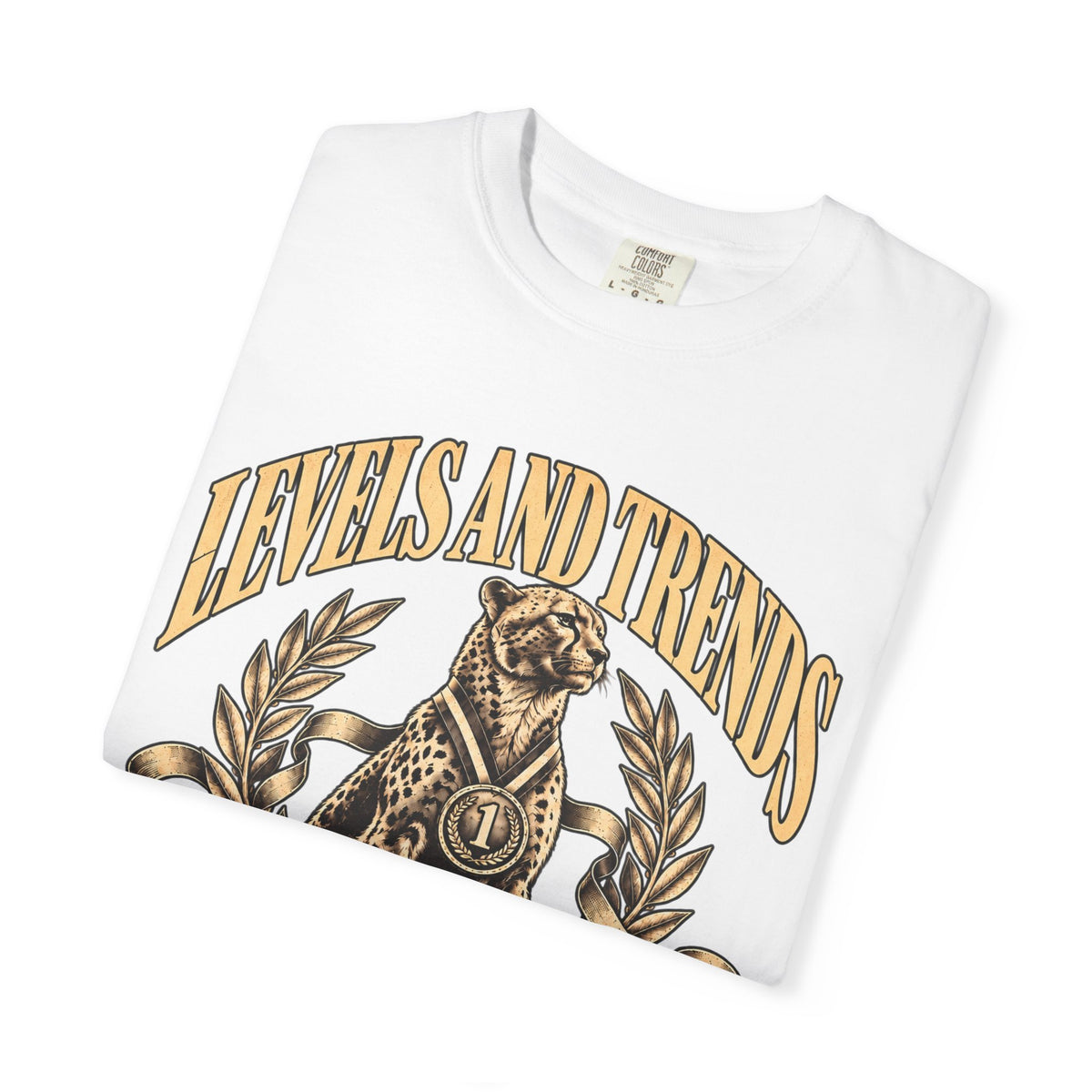 Levels and Trends "The Goal Is to Never Stop" Graphic T-Shirt