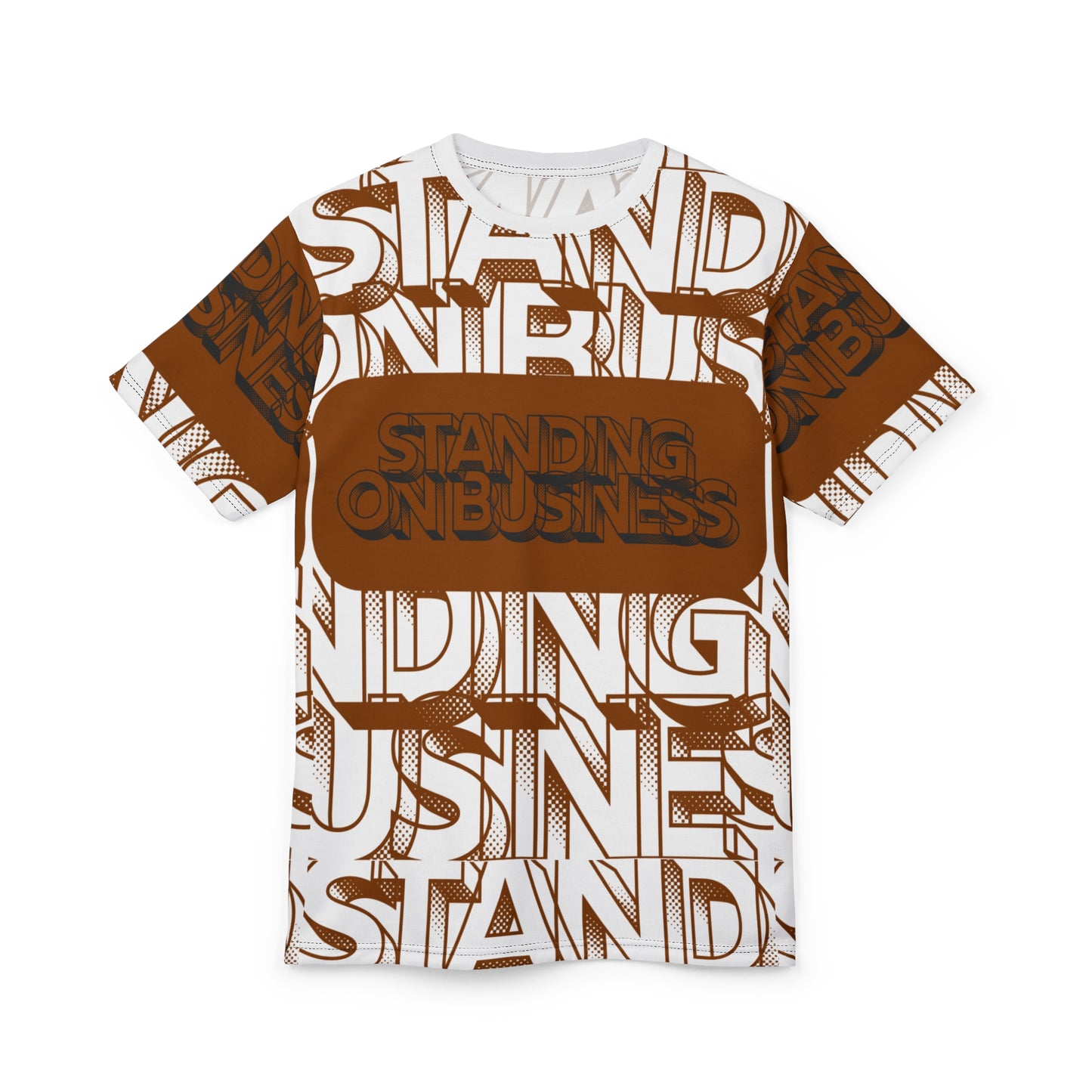 Standing on business- tee