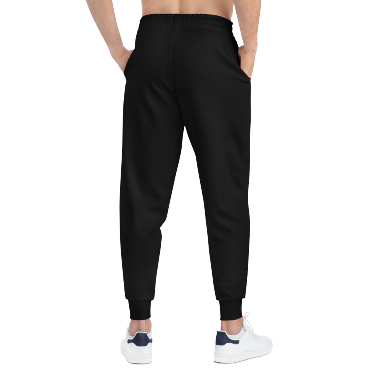 Athletic Joggers — Red Retro Cycling Club Graphic Sweatpants