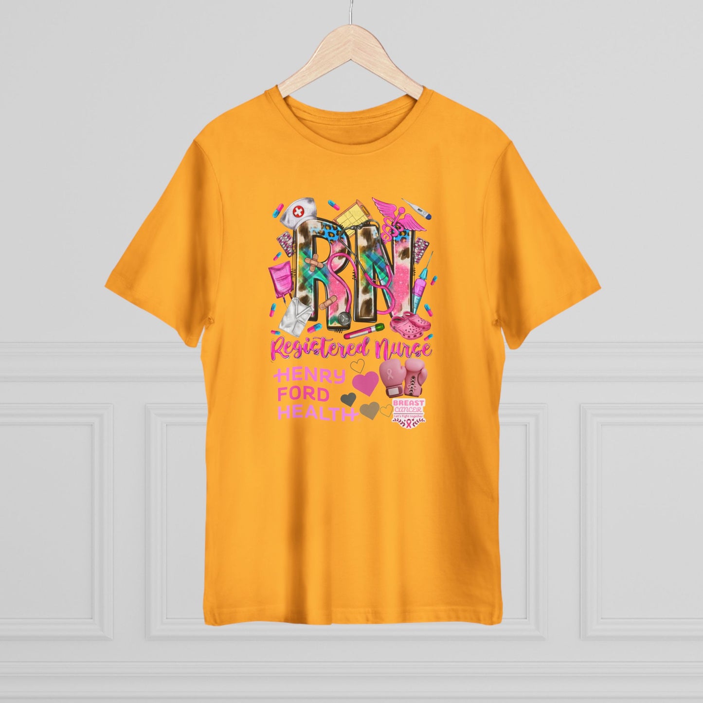 Nurse Pride Unisex T-Shirt, RN Registered Nurse Tee, Healthcare Appreciation Gift, Medical Profession Shirt, Fun Nurse Shirt