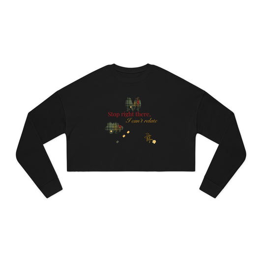 Divas Mission-Women's Cropped Sweatshirt