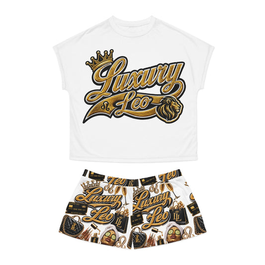 Leo Luxury Pajama Set - Women's Short Sleepwear