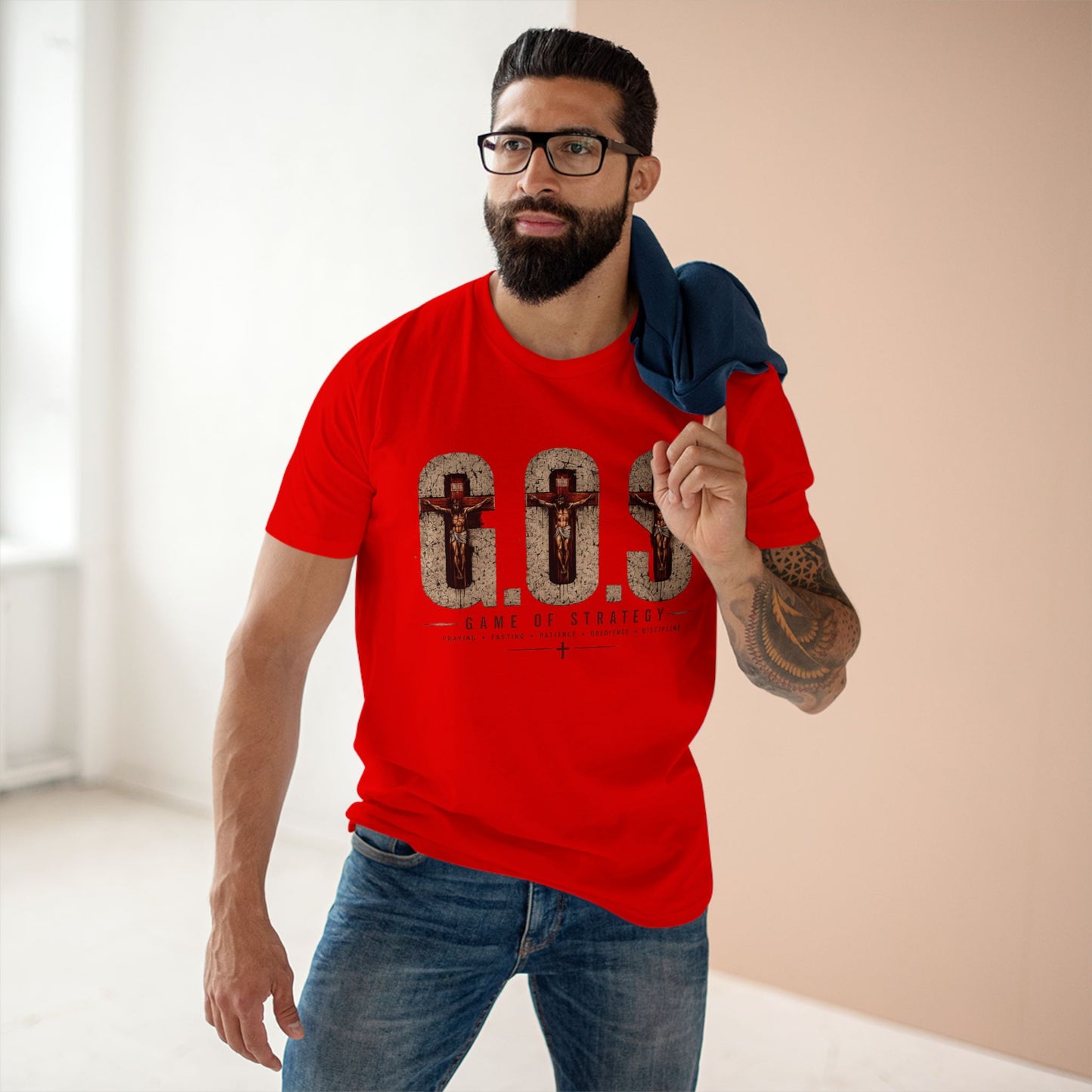 Game of Strategy Chess T-Shirt — Vintage Crossboard Graphic Tee