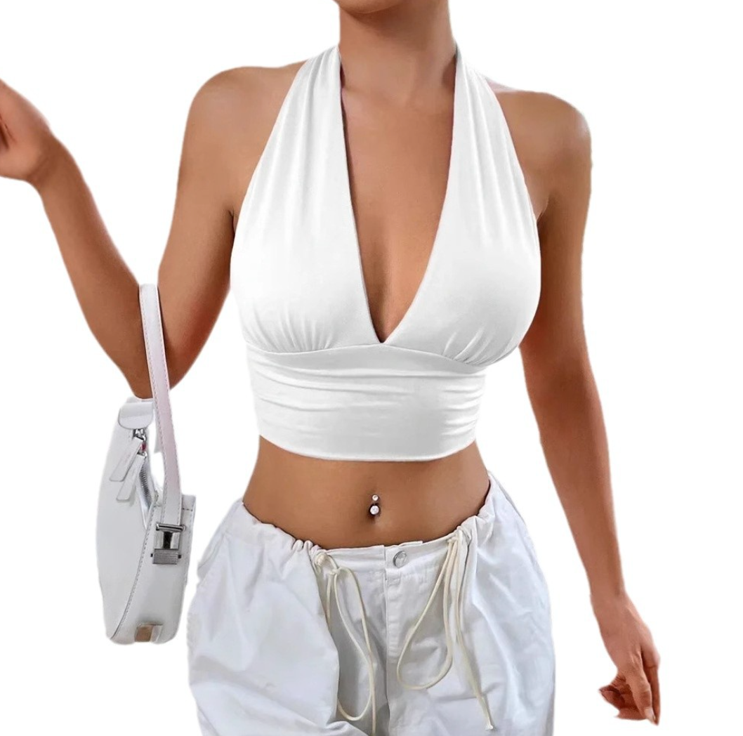 Backless Hollow-Out Summer Top