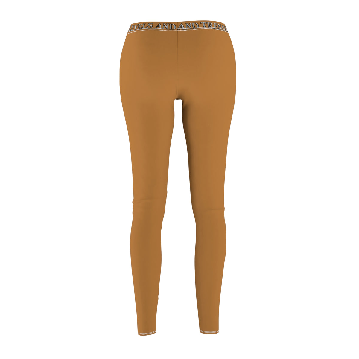 Light brown Levels and Trends Leggings — All-Over Printed Casual Women's Leggings