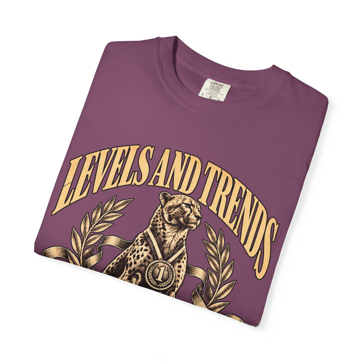 Levels and Trends "The Goal Is to Never Stop" Graphic T-Shirt