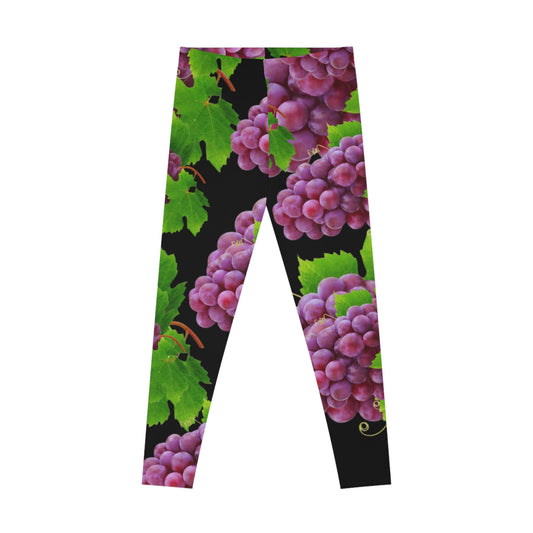 Grapes print-leggings Fruitody