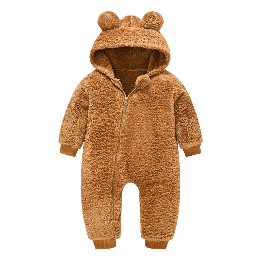 Cute Wool Sweater Jumpsuit for Babies