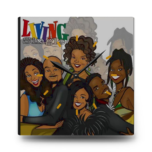 Living single-Acrylic Wall Clock