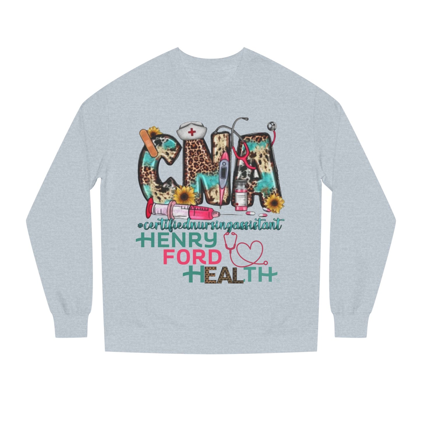 Henry Ford Health cna Crew Neck Sweatshirt, Comfortable Sweater, Gift for Healthcare Workers, Casual Wear, Inspirational Apparel, [...]