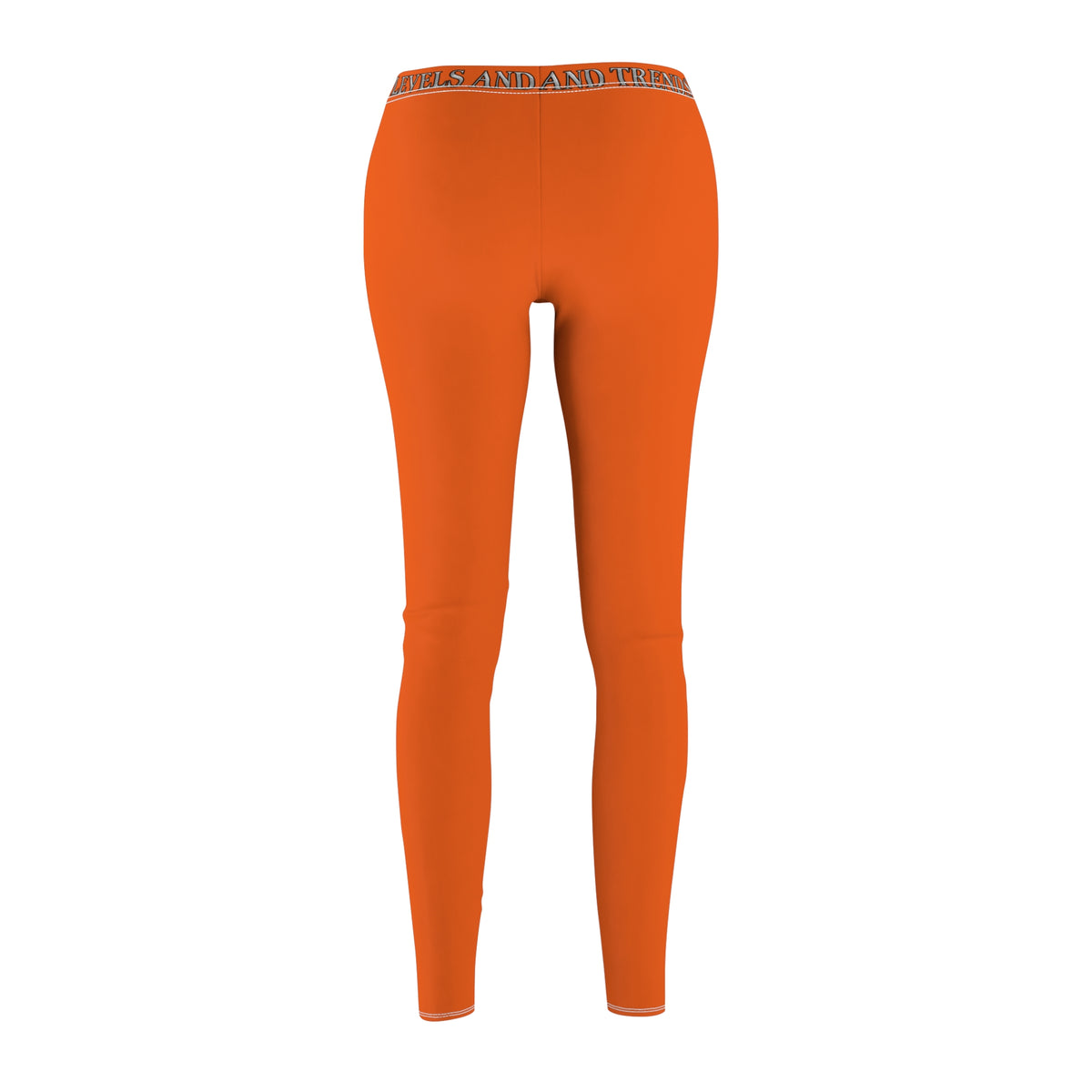 Orange Levels and Trends Leggings — All-Over Printed Casual Women's Leggings