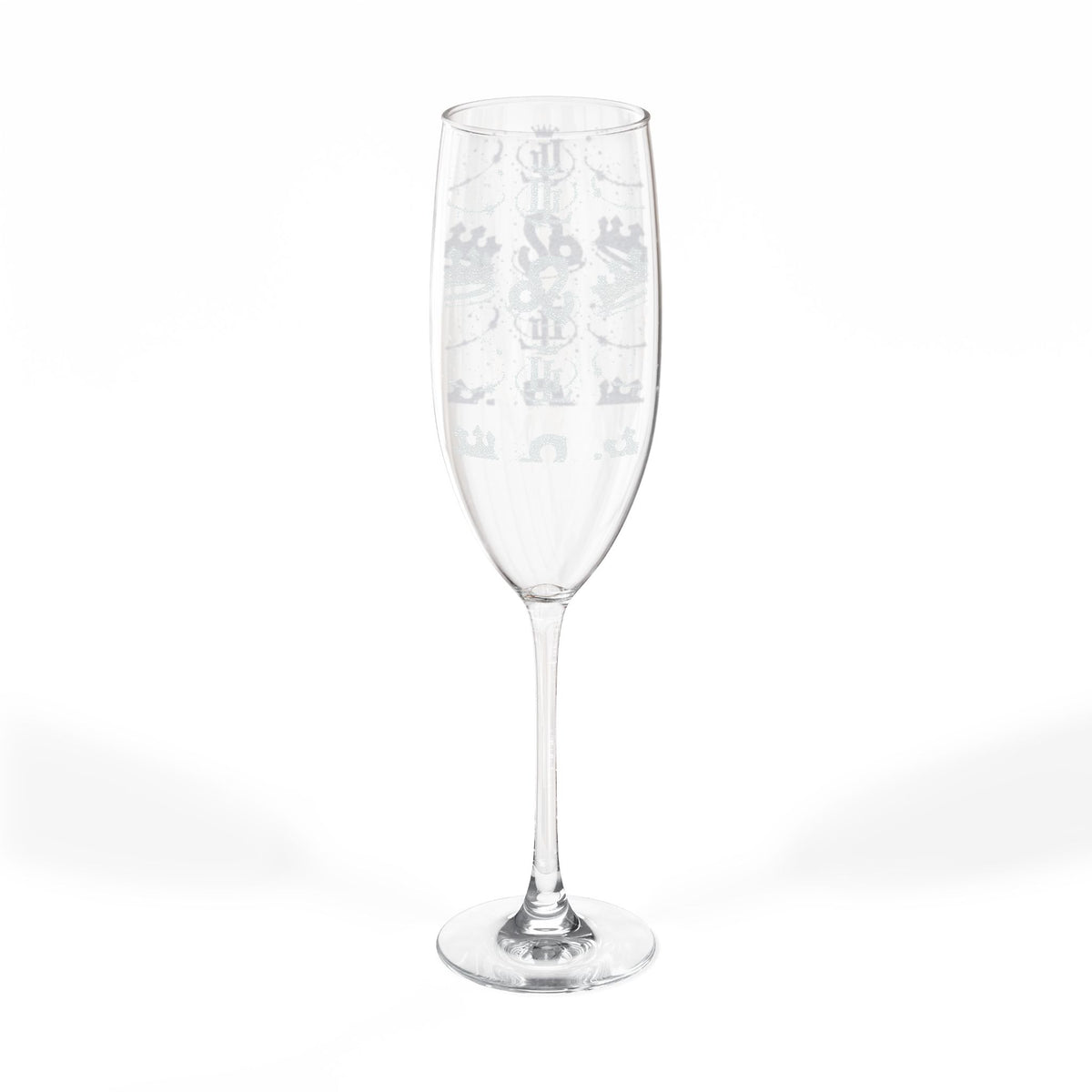 Luxury Leo Engraved 8oz Champagne Flute – Celebration Toast Glass
